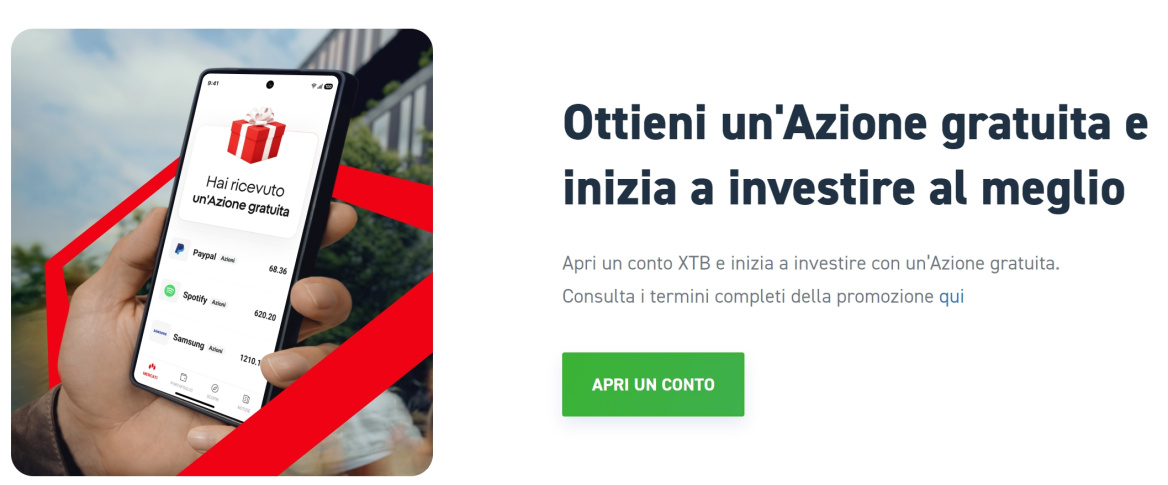 azione gratuita XTB